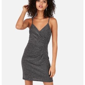 Express ✨METALLIC MINI✨ Cami Dress, XS